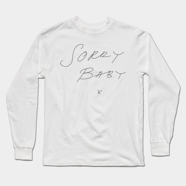 Sorry Baby | Killing Eve | Jodie Comer Long Sleeve T-Shirt by Oi Blondie Crafts